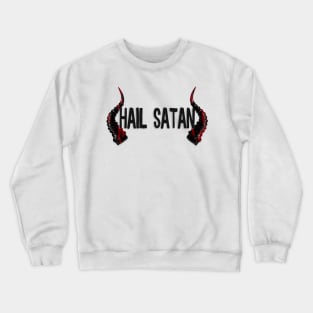 Hail Satan Horns Crewneck Sweatshirt